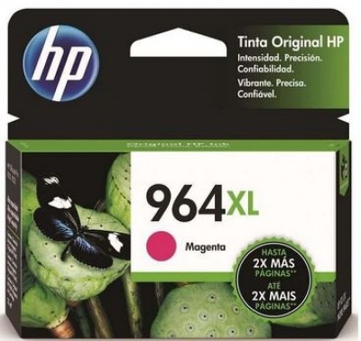 Cartucho de tinta HP, Num 964XL, Magenta