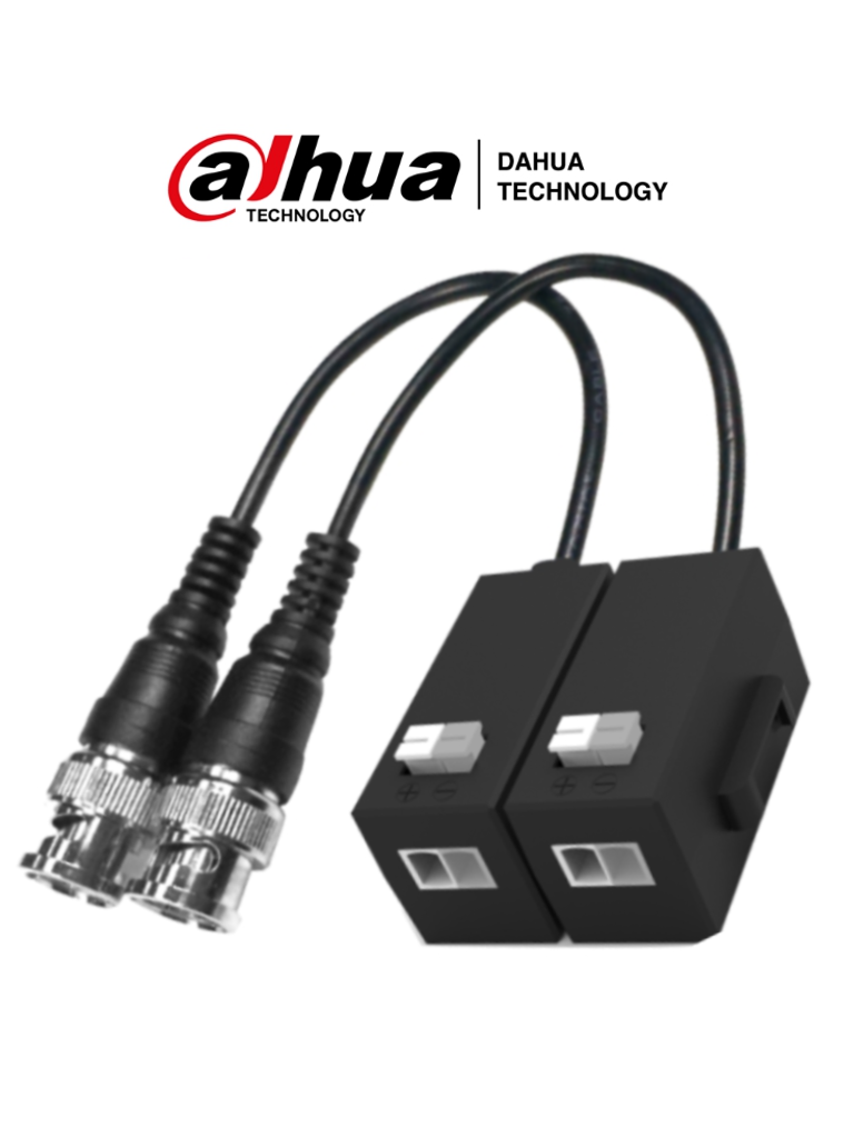 Par de Transceptores Pasivos HDCVI/ 1080p a 250 Mts/ 720p a 400 Mts/ Soporta AHD/ TVI/ CBVS