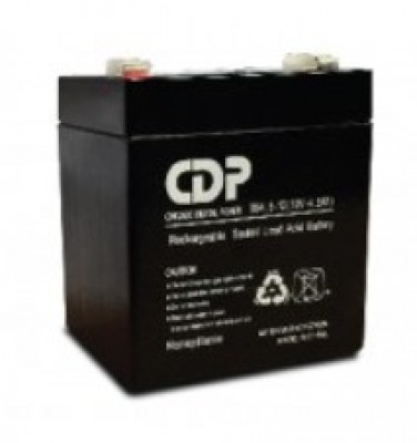 Batería CDP B-12/4.5, Negro, 12 V