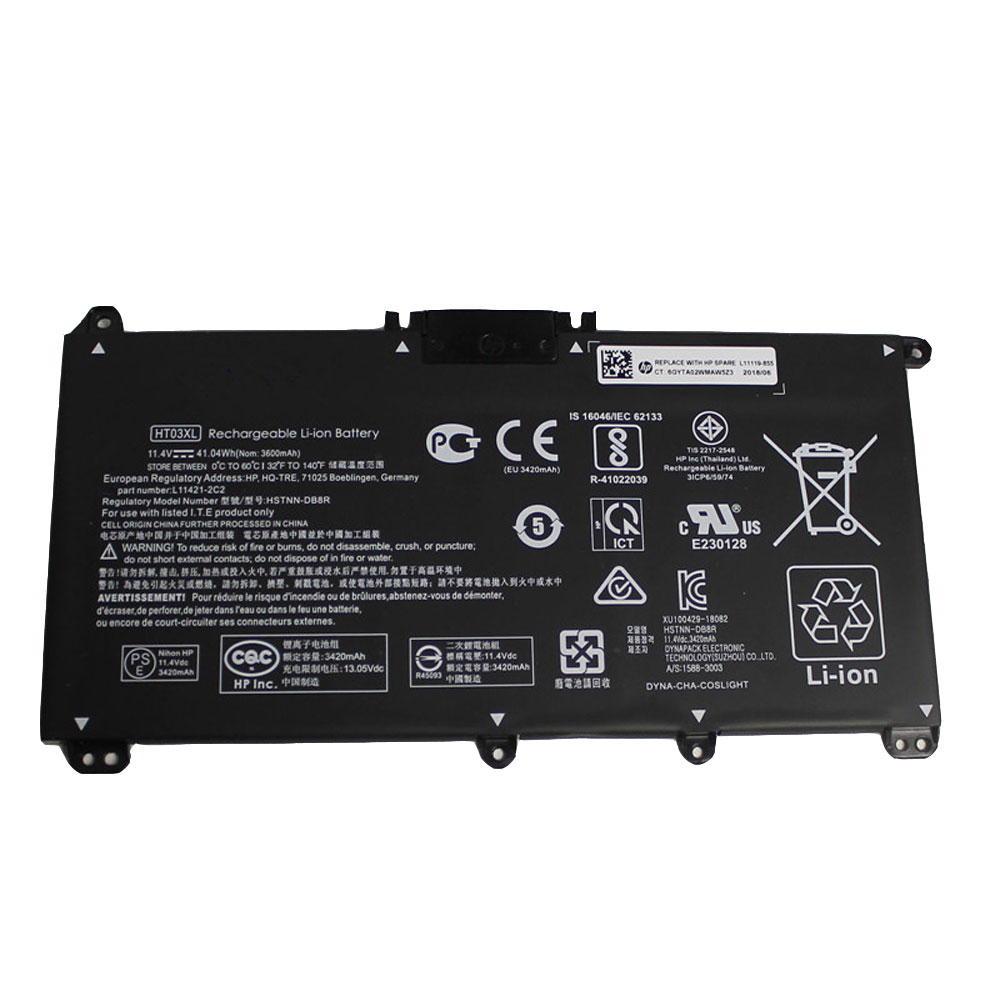 *EKHHT03XL Bateria 11.55V 41.9Wh/3630mAh para HP Pavilion 14-CE HT03XL