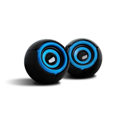 *Bocina VORAGO SPK-105, 6 W, Negro, Alámbrico, USB/3,5mm