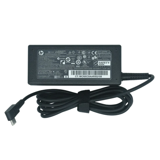 AO-HP65WCR Adaptador Original 65W para HP 20V 3.25A TIPO C / USB C TPN-CA06 (RECTANGULAR) *NO INCLUYE CABLE DE CORRIENTE
