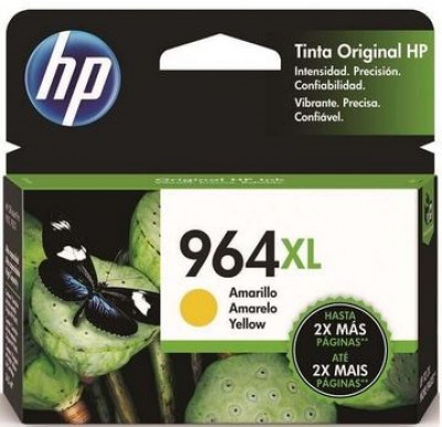 Cartucho de tinta HP Num 964XL, Amarillo