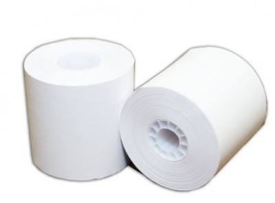 Caja Rollo de papel PCM T5736S12, 57 x 36, Rollos de papel, Color blanco