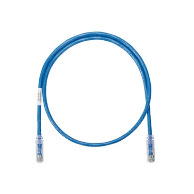 *Cable de parcheo UTP Categoría 6, con plug modular en cada extremo - 3 m. - Azul