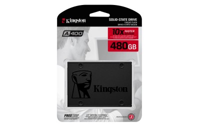 DISCO SSD 480 GB Kingston Technology SA400S37/480G, Serial ATA III, 500 MB/s, 450 MB/s, 6 Gbit/s