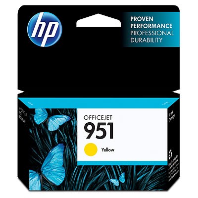 Cartucho HP 951, CN052AL, Amarillo