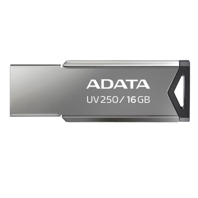 Memoria USB 2.0 ADATA AUV250-16G-RBK, Plata, 16 GB, USB tipo A