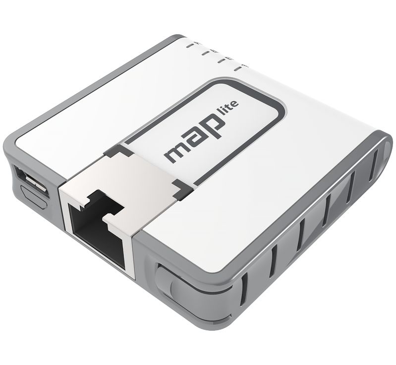 *(mAP lite) Mini Access Point 1 Puerto Fast Ethernet, Wi-Fi 2.4GHz 802.11b/g/n Modelo: RBMAPL-2ND