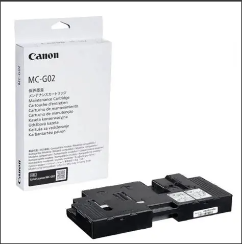 Canon Mc-g02 Ww Cartucho De Mantenimiento Para G2160 Y G3160