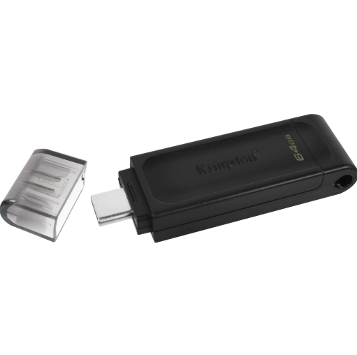 Memoria USB Kingston DataTraveler 70 32GB USB-C Color Negro