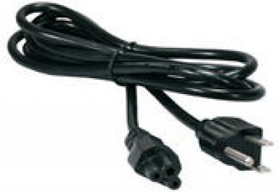 Cable de corriente - Trebol MANHATTAN, 1,8 m, Negro 348591