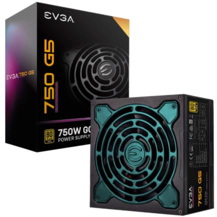 Fuente de Poder EVGA SuperNOVA 750 G5 750W ATX 12V 80 Plus Gold Modular